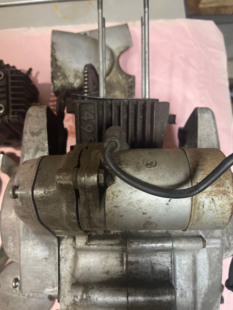 b*e様 スーパーカブ 6v カモメカブ クジラエンジン