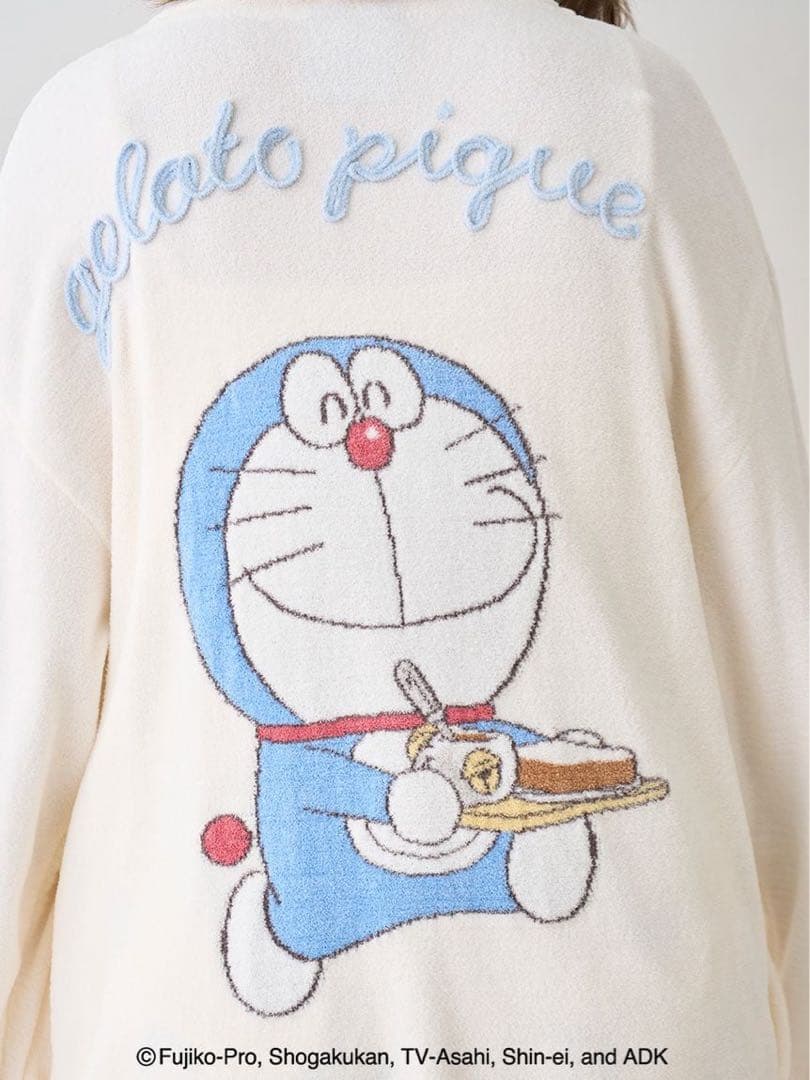 【ドラえもん】【ユニセックス】おはようおやすみカーディガン