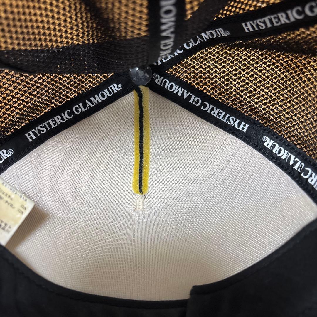 ヒステリックグラマー　WILD SIDE メッシュキャップ　黒 kkk専用