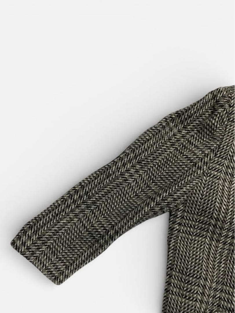 90s ISSEY MIYAKE ツイード ヘリンボーン エルボーパッチ　9