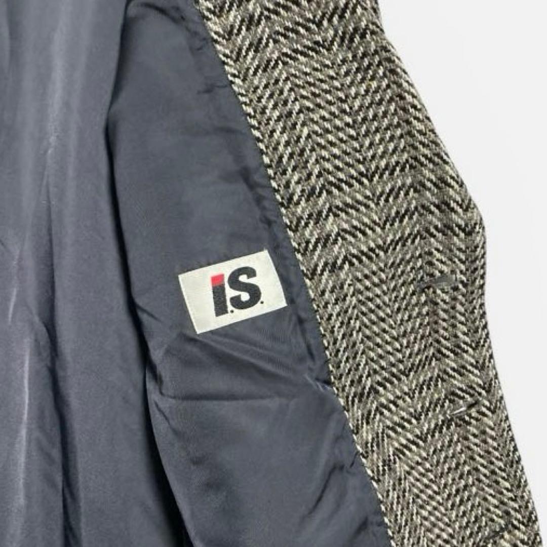 90s ISSEY MIYAKE ツイード ヘリンボーン エルボーパッチ　9