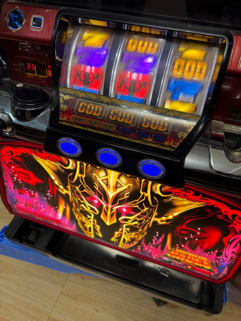 a*l様 パチスロ機　ジャンク品　GOD 奪われたZEUSver. 不要機
