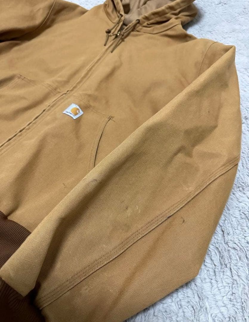 ［美品］Carhartt アクティブジャケット　USA製　裏地サーマル