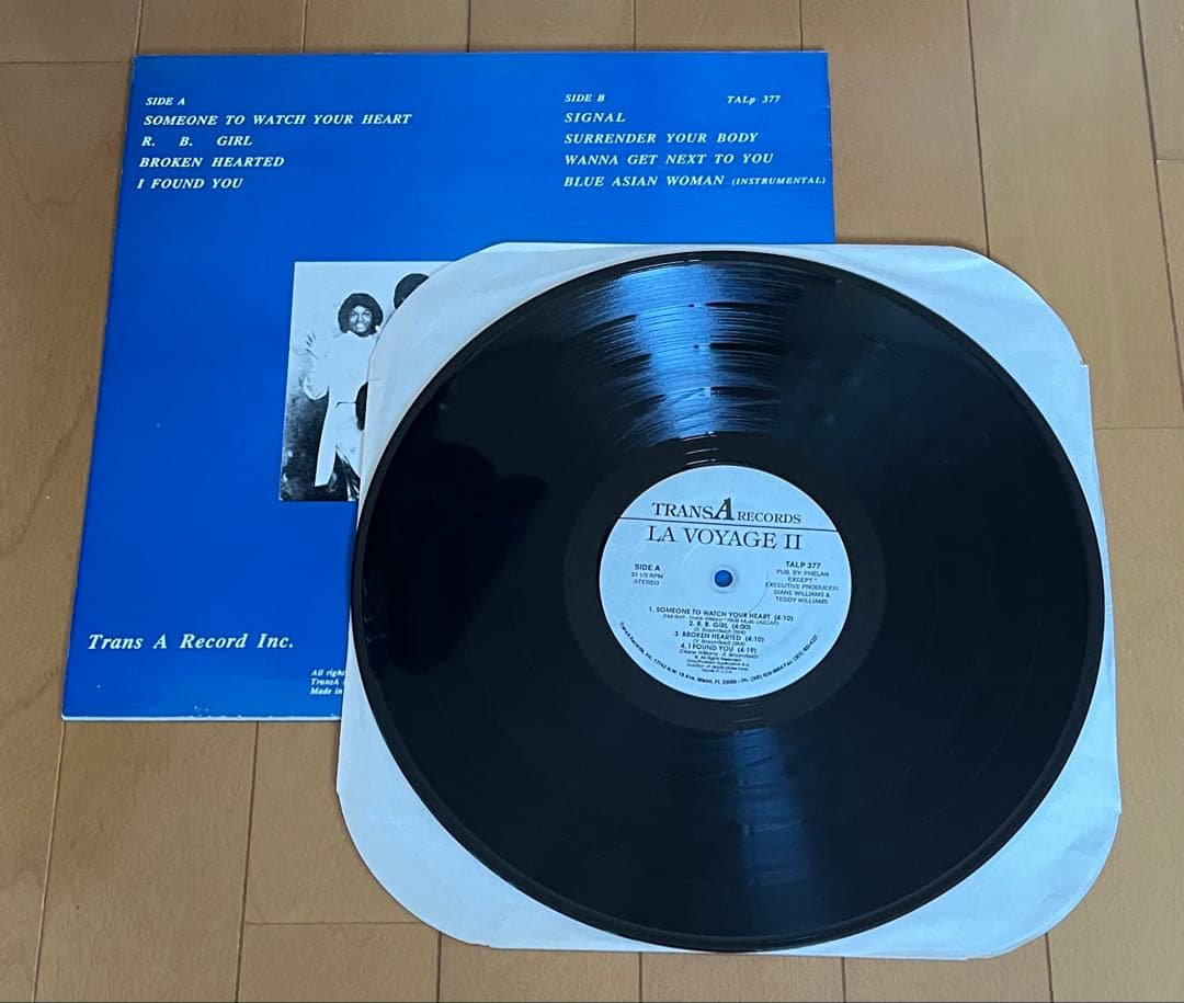 【US盤】La Voyage/La voyage Ⅱ LP soul funk