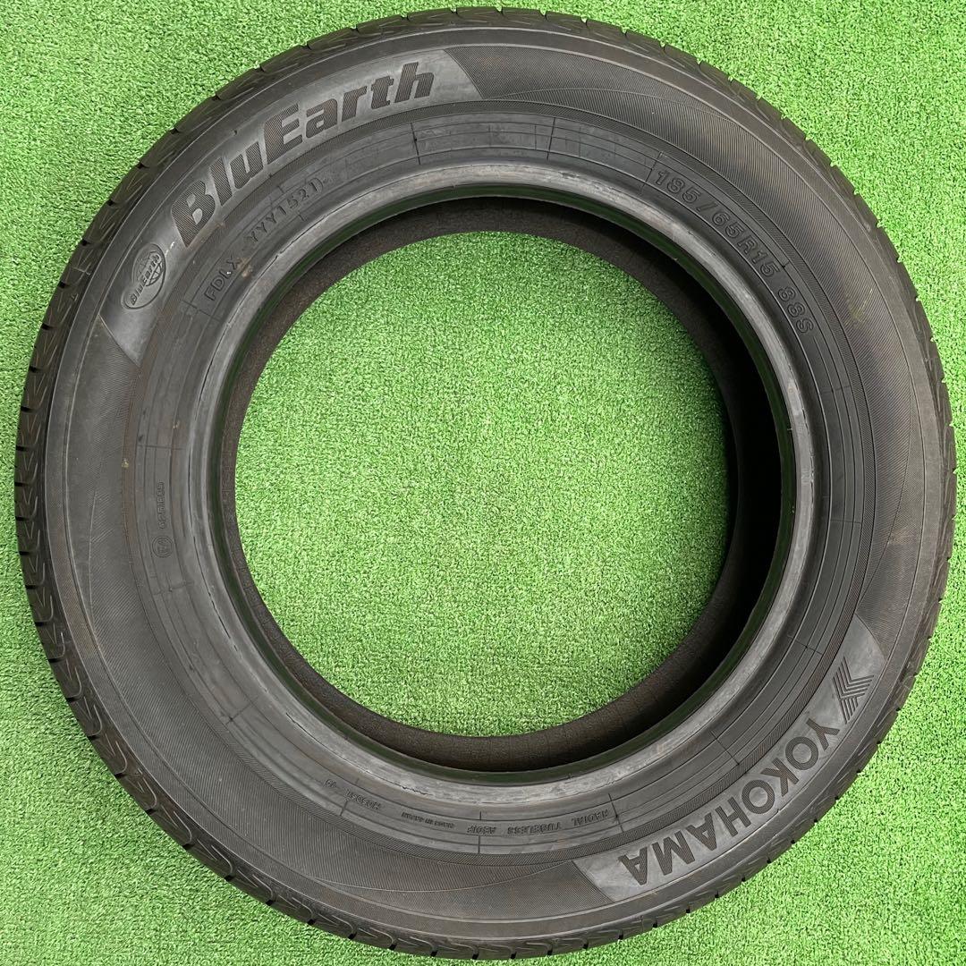 ヨコハマ　ブルーアース185/65-15　中古品　4本セツト