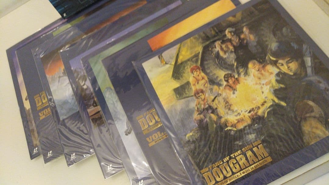 【絶版品】ダグラム　LD　BOXセットvol.3 ジャケット買入手困難貴重まとめ