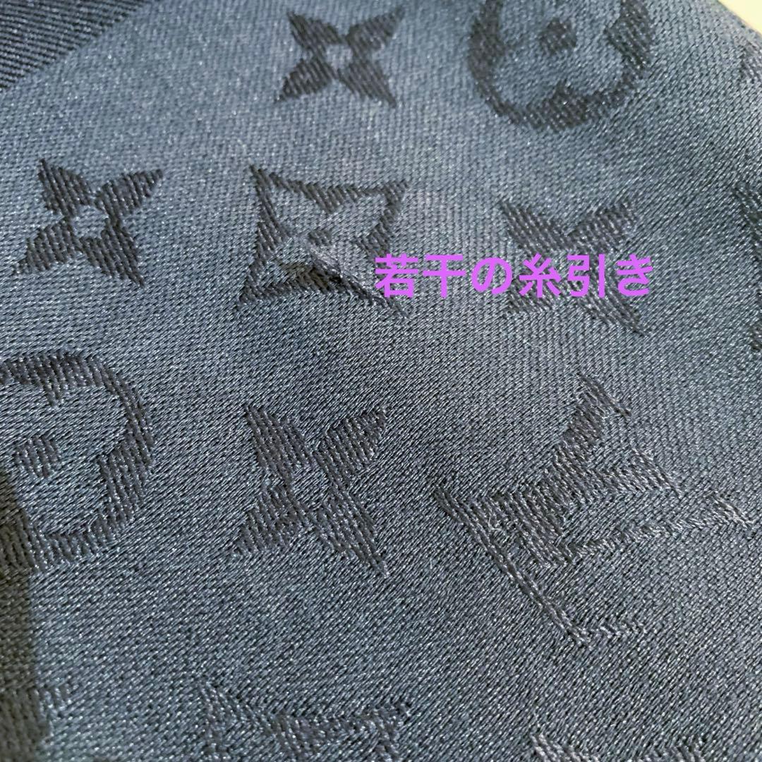LOUIS VUITTON 大判ストール　ブラック
