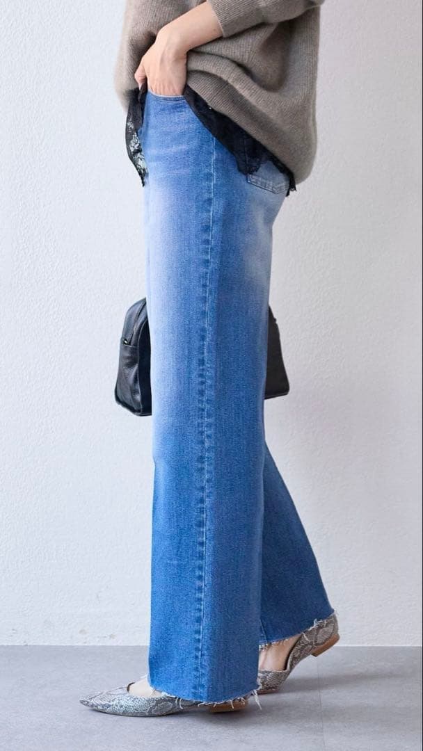 【新品】センタープレスデニム