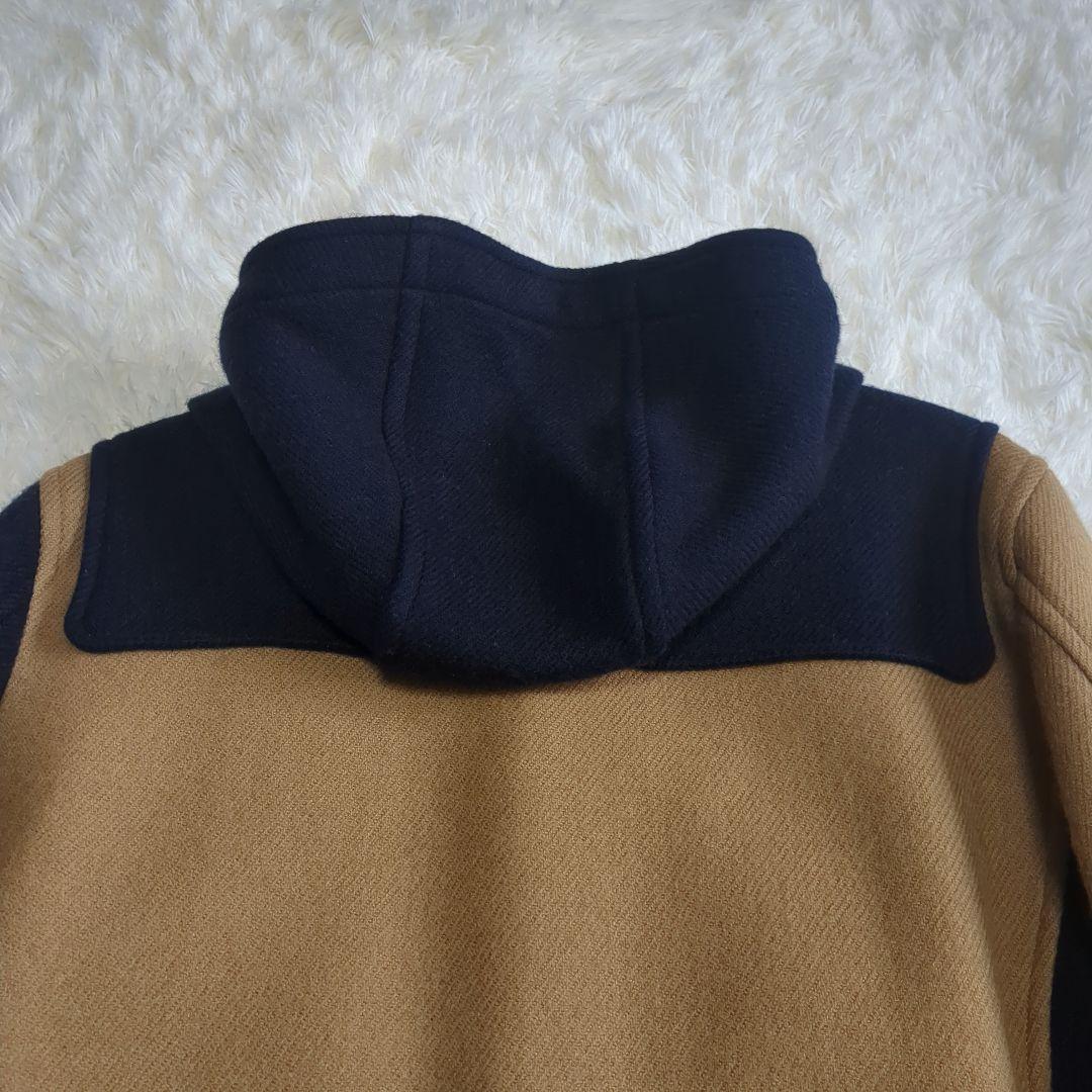 専用 美品✨23区HOMME バイカラーウールダッフルコート 46