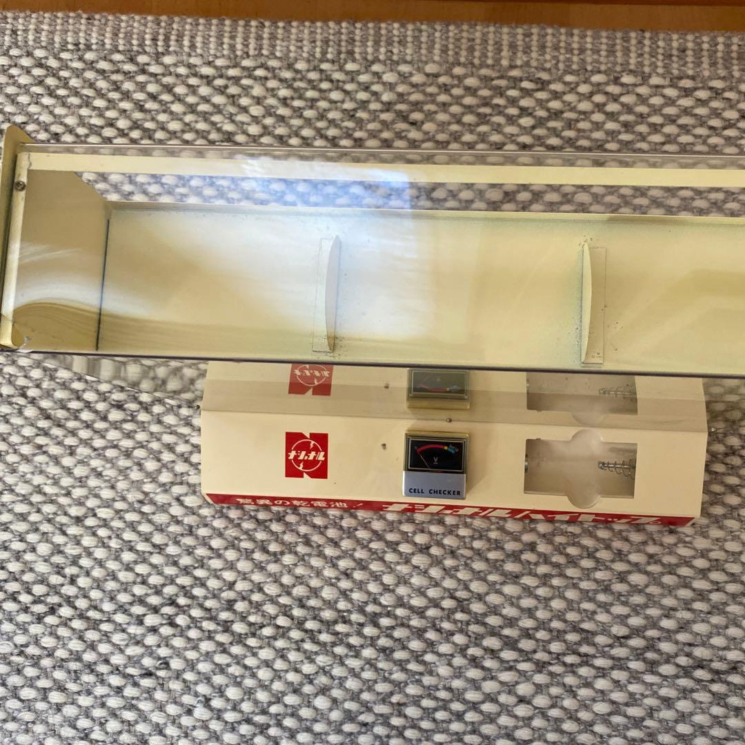 【新品未使用】ナショナル　NEO ハイトップ　什器　電池チェッカー付き
