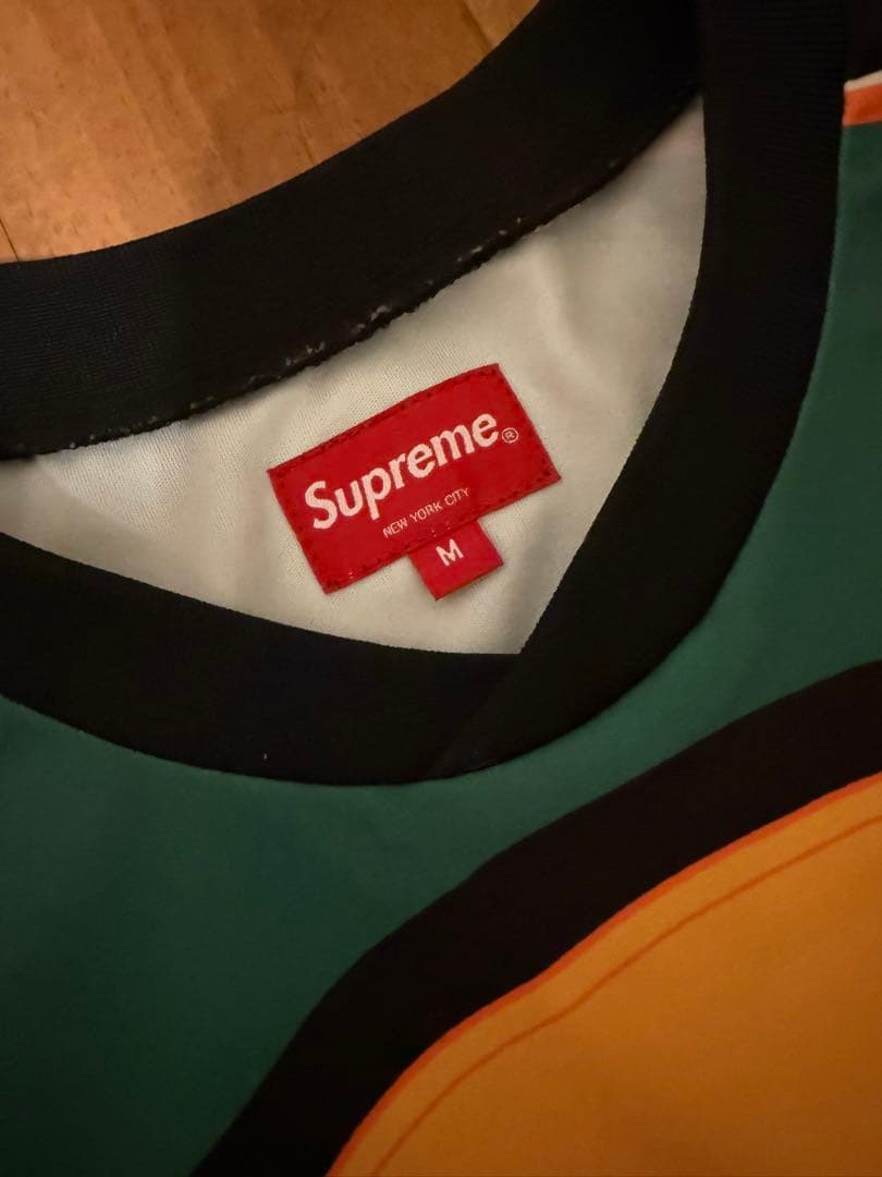 Supreme シュプリーム サッカーシャツ ジャージ M 新品同様