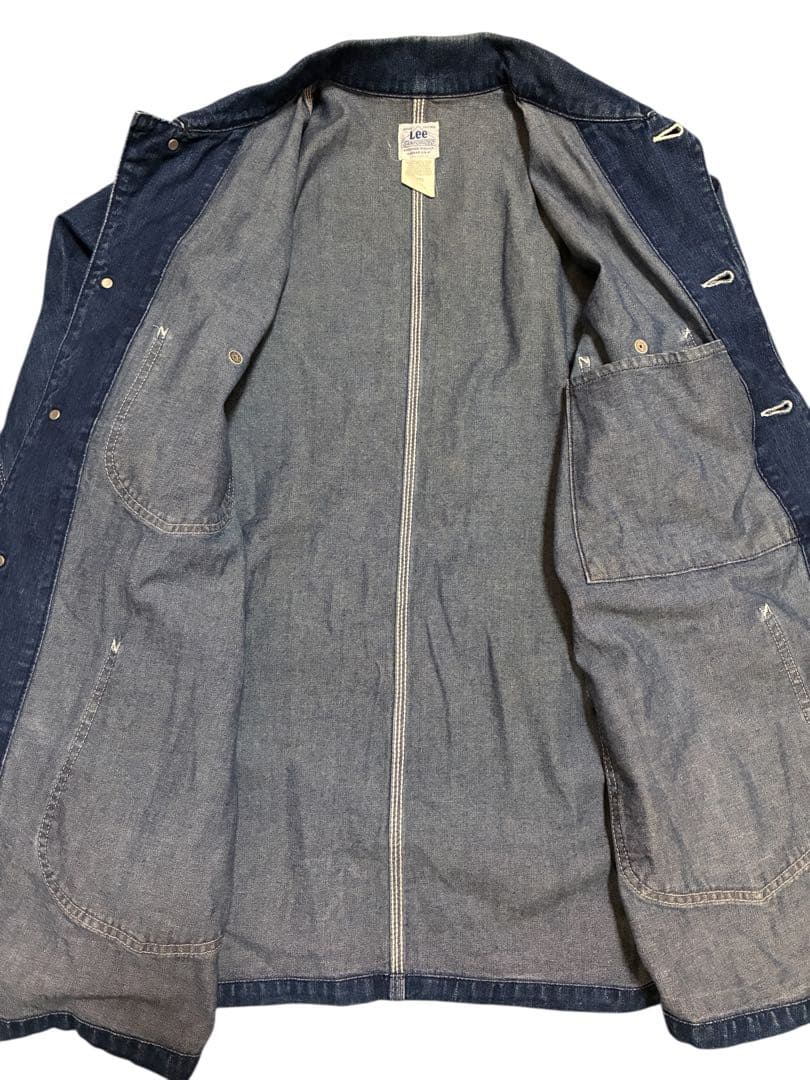 vintage 90s 復刻 Lee 91-j カバーオール L 濃紺