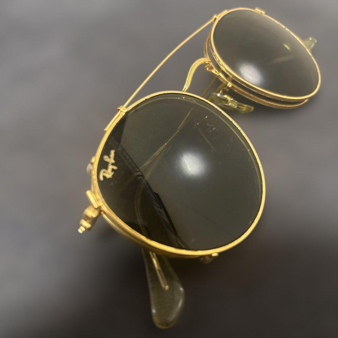 ビンテージ　B&L RayBan サングラス　クリップオン