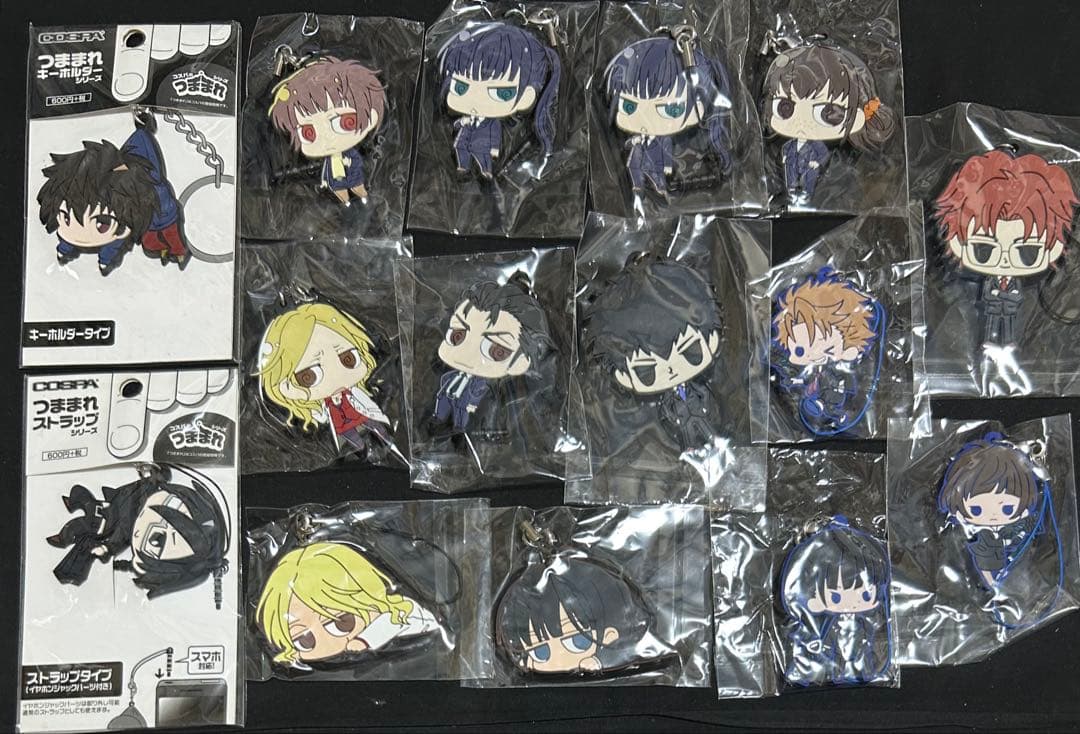 PSYCHO-PASS サイコパス　まとめ 缶バッジ　キーホルダー　ストラップ
