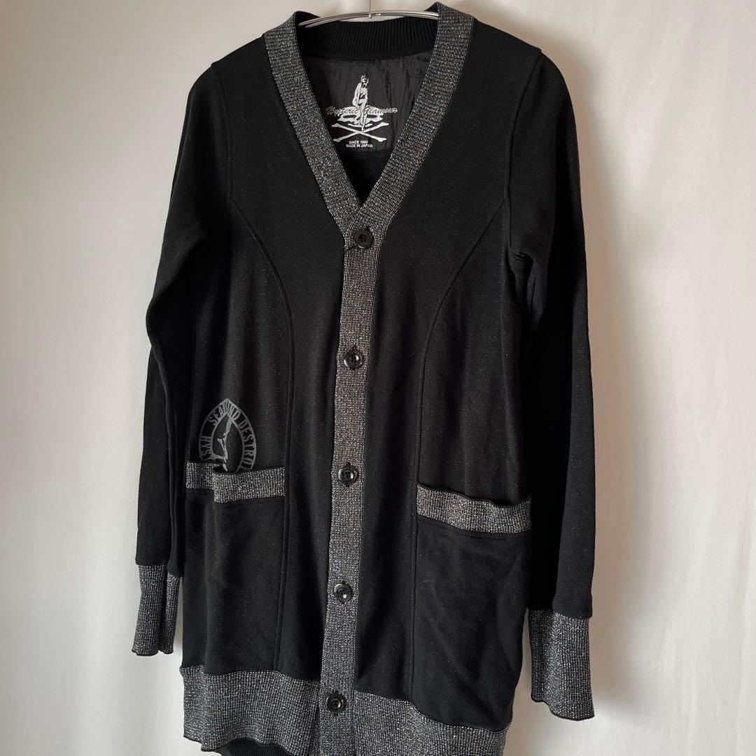 HYSTERIC GLAMOUR ロングカーディガン コットン ラメ装飾 未使用