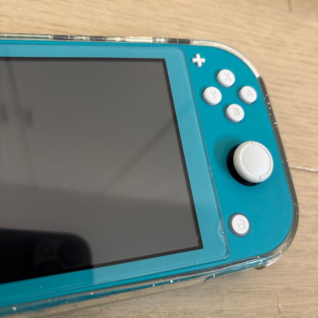 【24年7月購入】Switch Lite ターコイズ 極美品 ケース・フィルム付