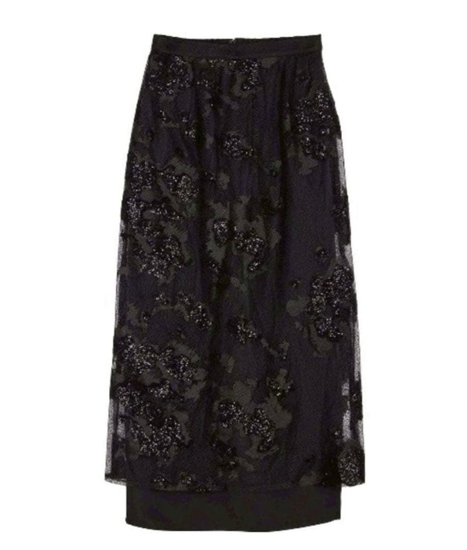 スカート AMERI UND MOYA SPANGLE SKIRT