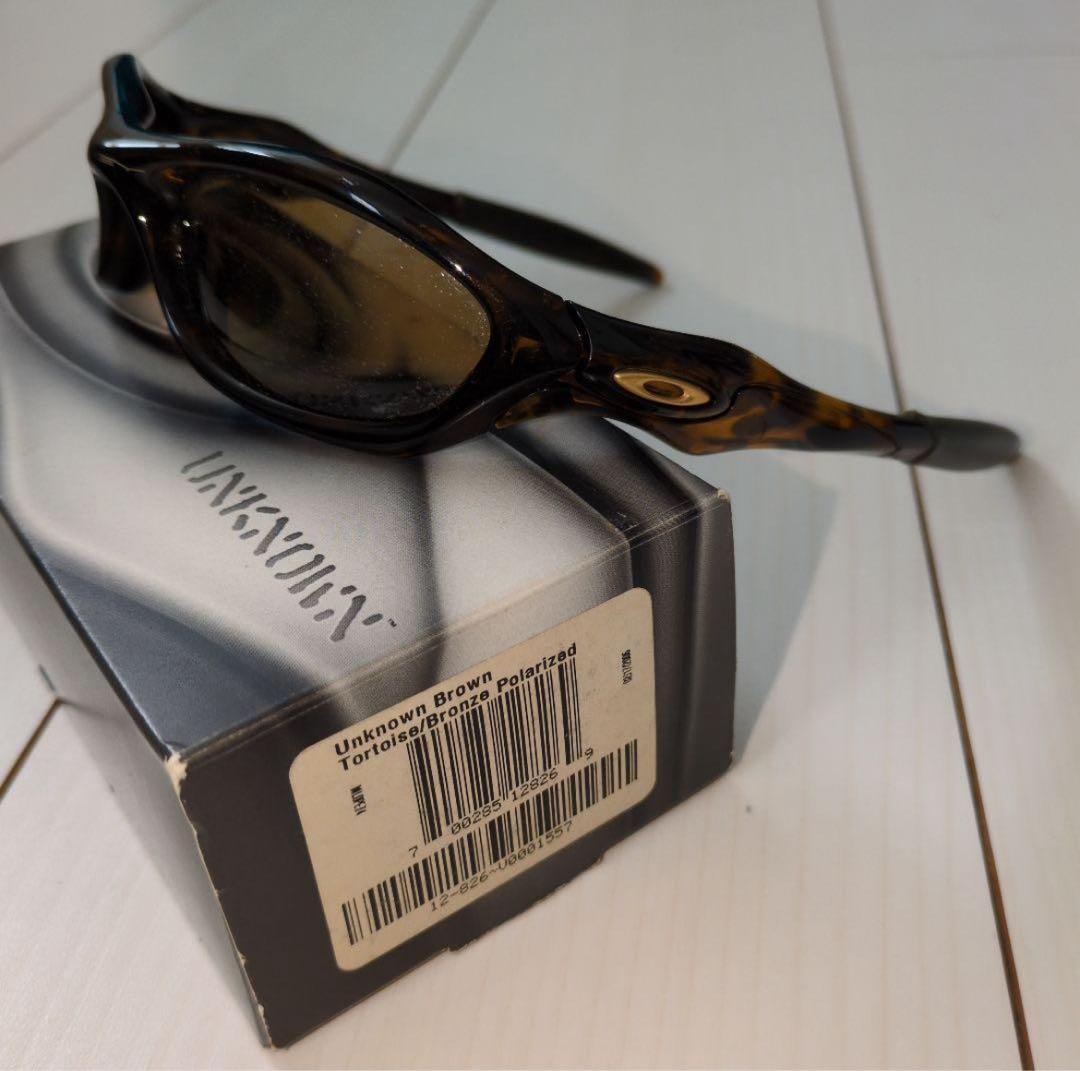 OAKLEY　Unknown Brown 偏光サングラス 廃盤希少レア品
