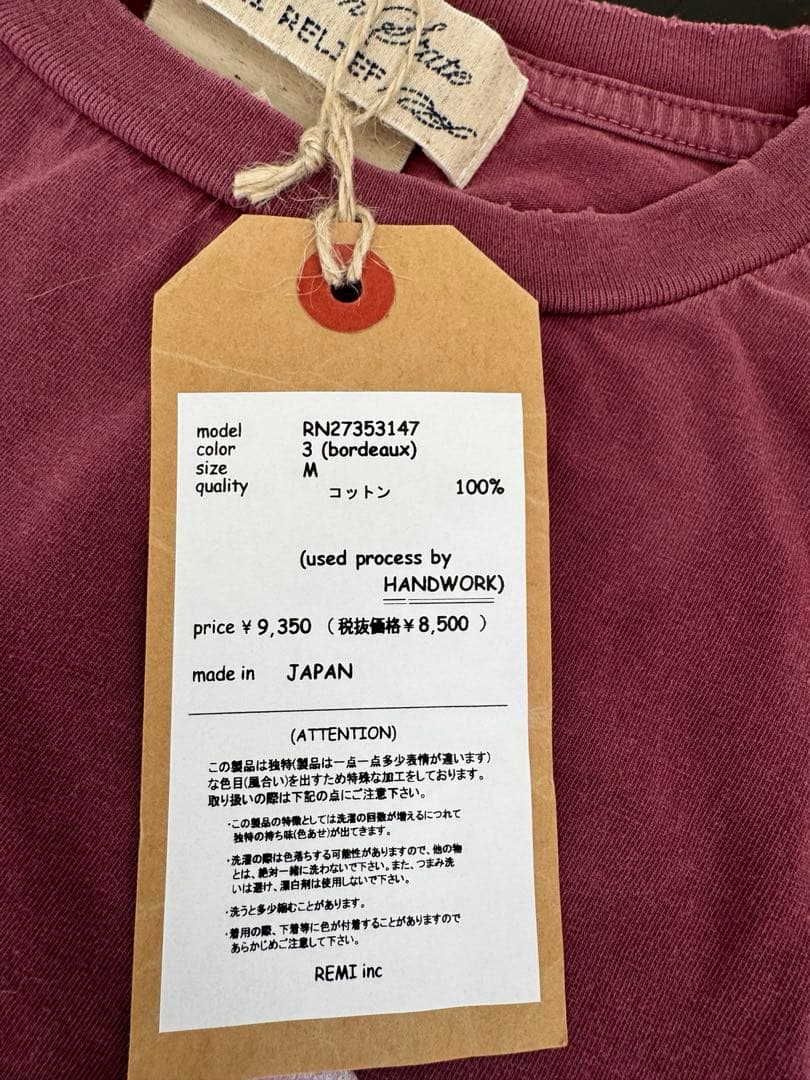 L'Appartement/REMI RELIEF/LA.CAL Tシャツ/M