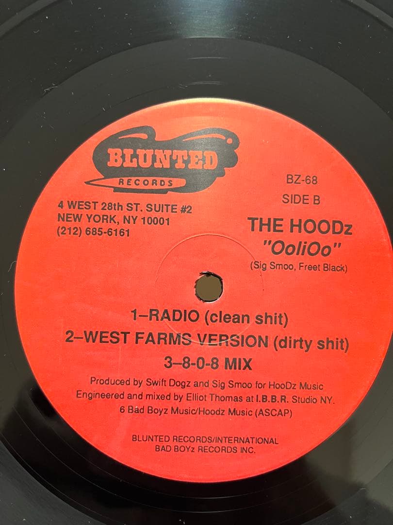 激レア OOLIOO / HOODZ DJ Kiyo koco レコード　LP