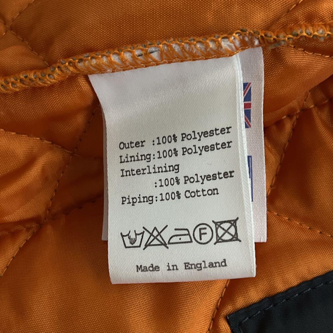 orange【LAVENHAM】MACPHEE別注　キルティングコート