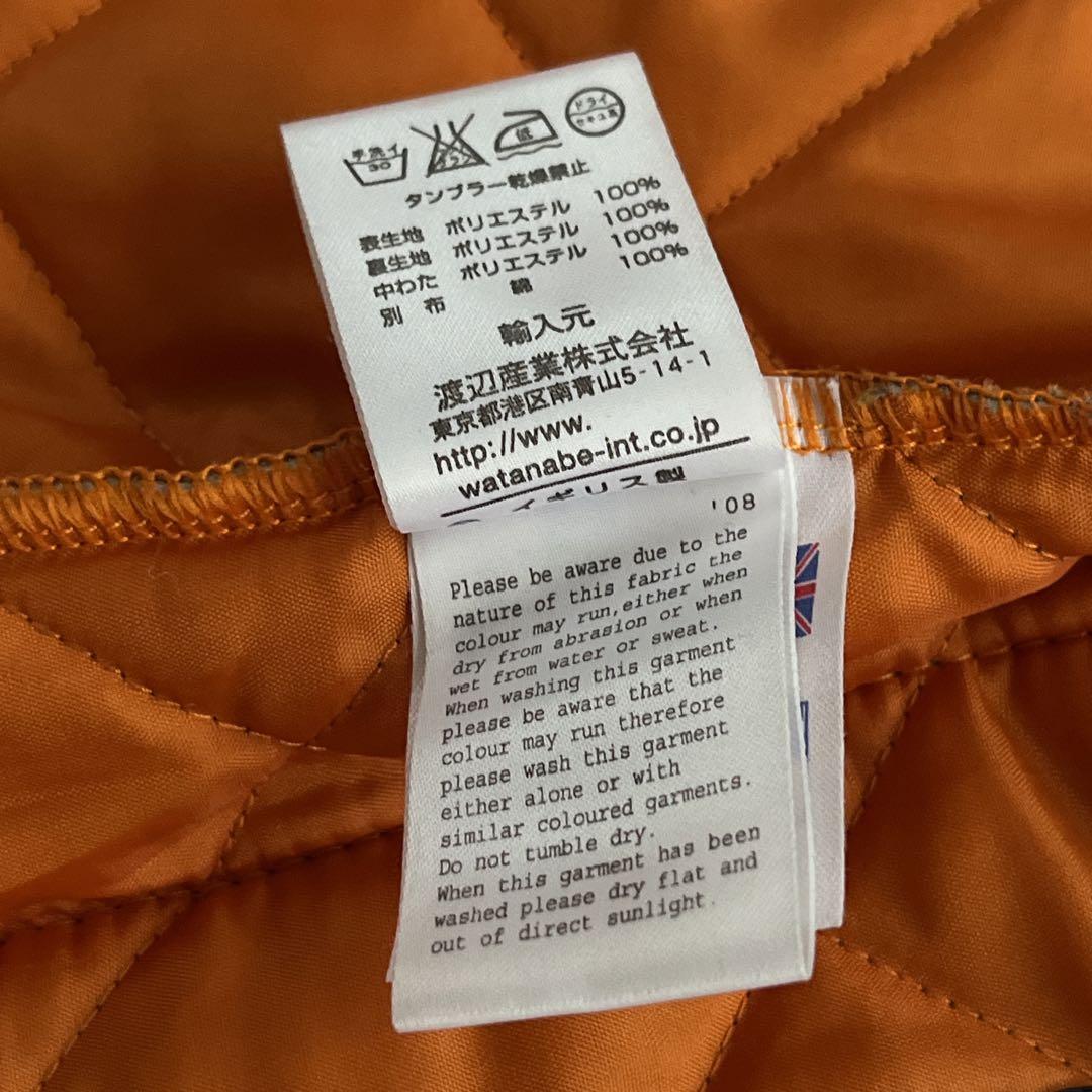 orange【LAVENHAM】MACPHEE別注　キルティングコート