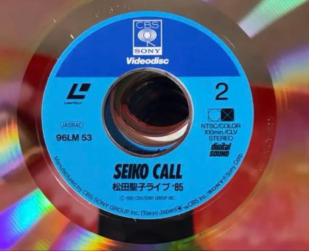 LD レーザーディスク LP レコード酒井赤盤本田美松田昭和アイドル再生未確認