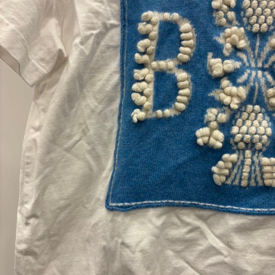 BARRIE Bロゴ Tシャツ カシミヤ レディース