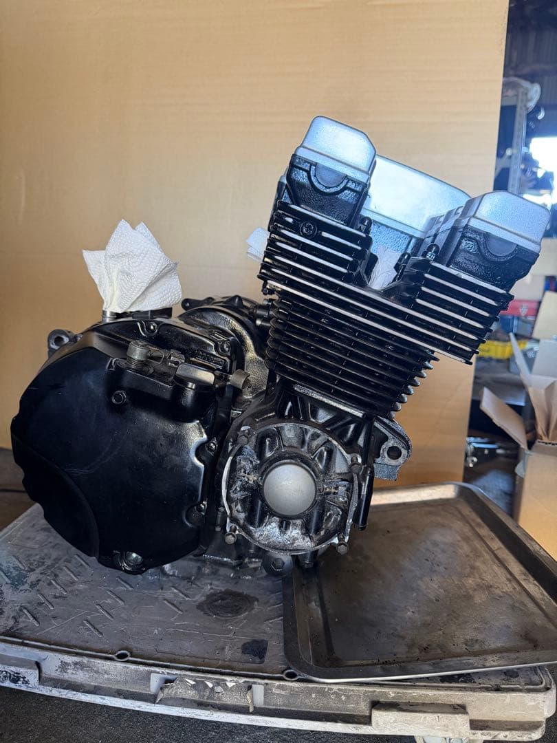 XJR400 4hm エンジン クランキングOK