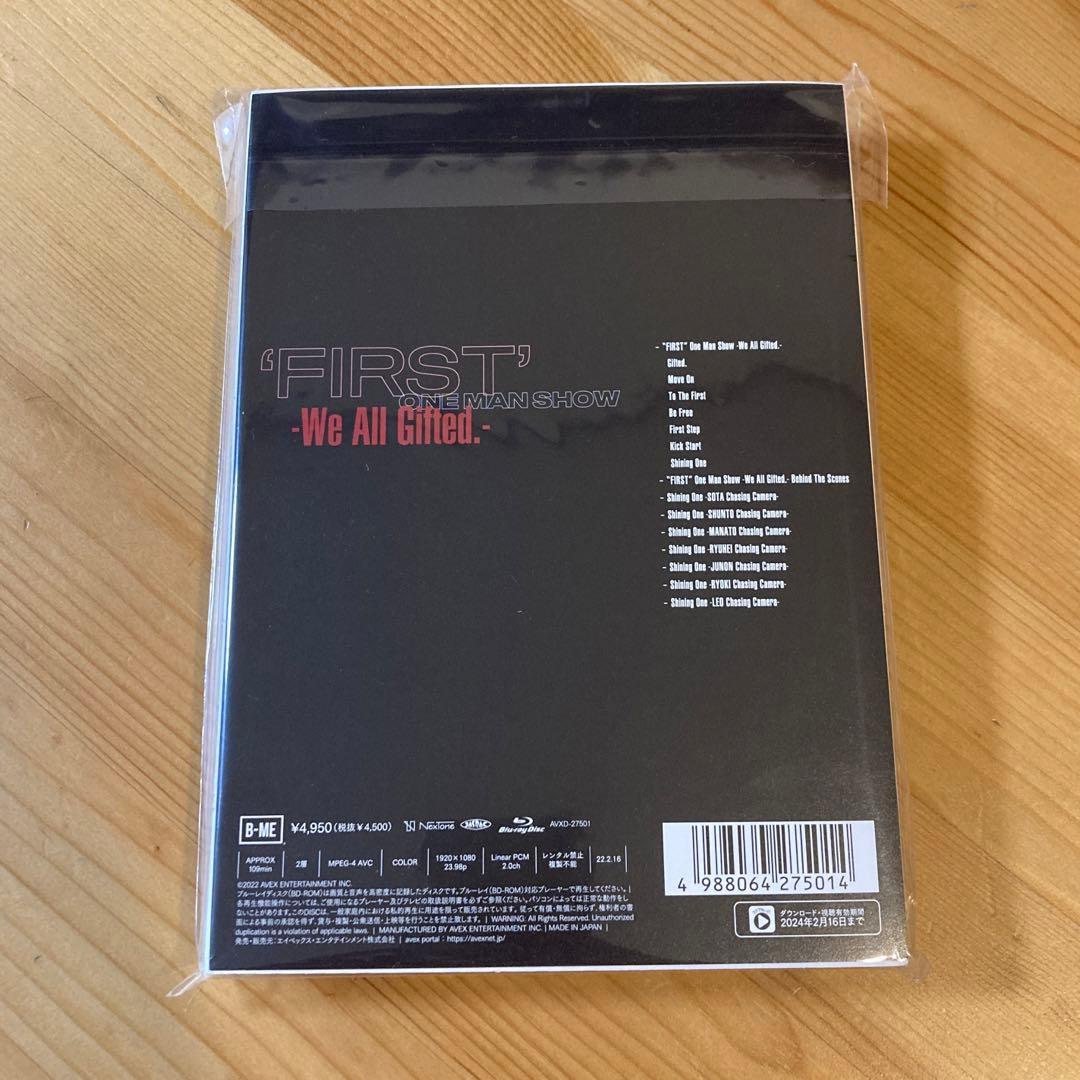 新品未開封 BE:FIRST BluRay DVD
