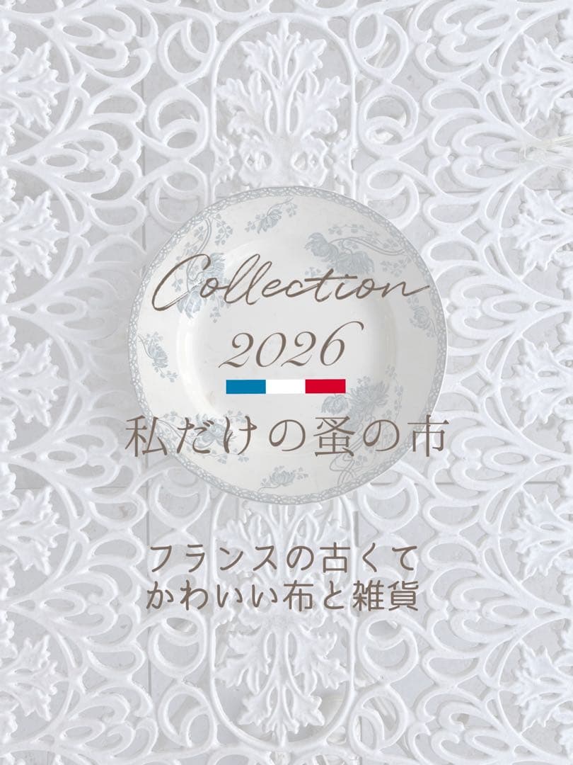 ◆フランスアンティーク｜お宝級の高級レース素材メッシュ編みマリーヌメルヘン