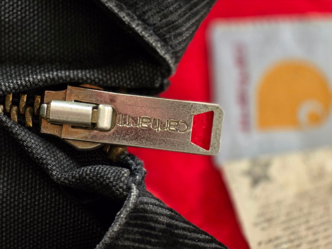90s ・希少星タグ Carhartt サンタフェジャケット ブラック Lサイズ