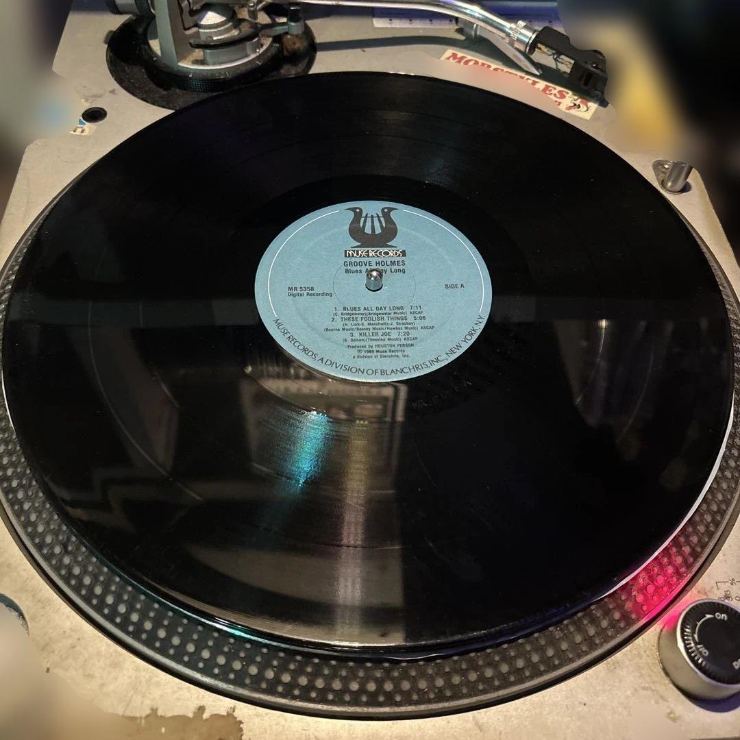 M*s様 US原盤 Groove Holmes Blues All Day LP