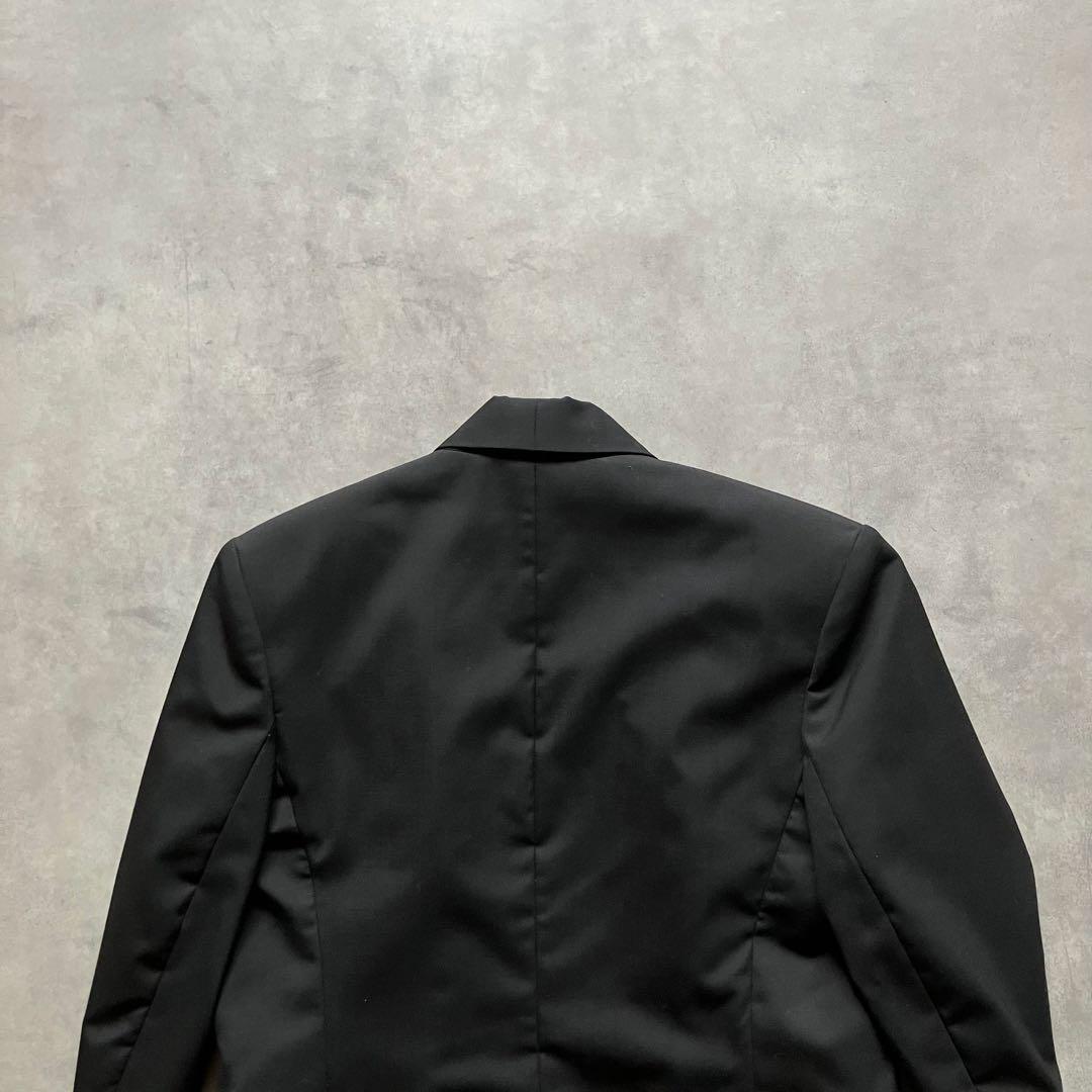 ジャケット・アウター 00s HELMUT LANG asymmetry wool jacket