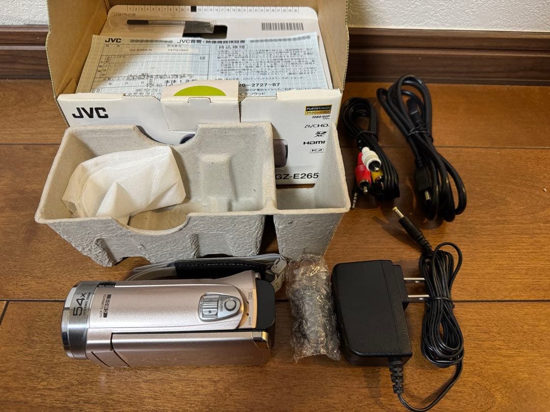 JVC Everio GZ-E265-N 32GB SD付 録画確認済