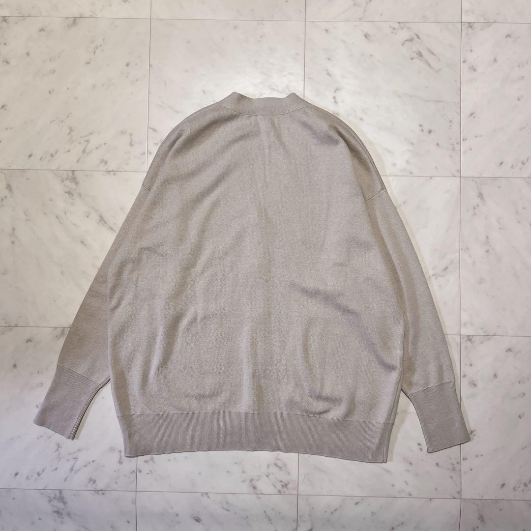 Spick & Spanスピック＆スパンC/ACダブルジャガードカーディガン