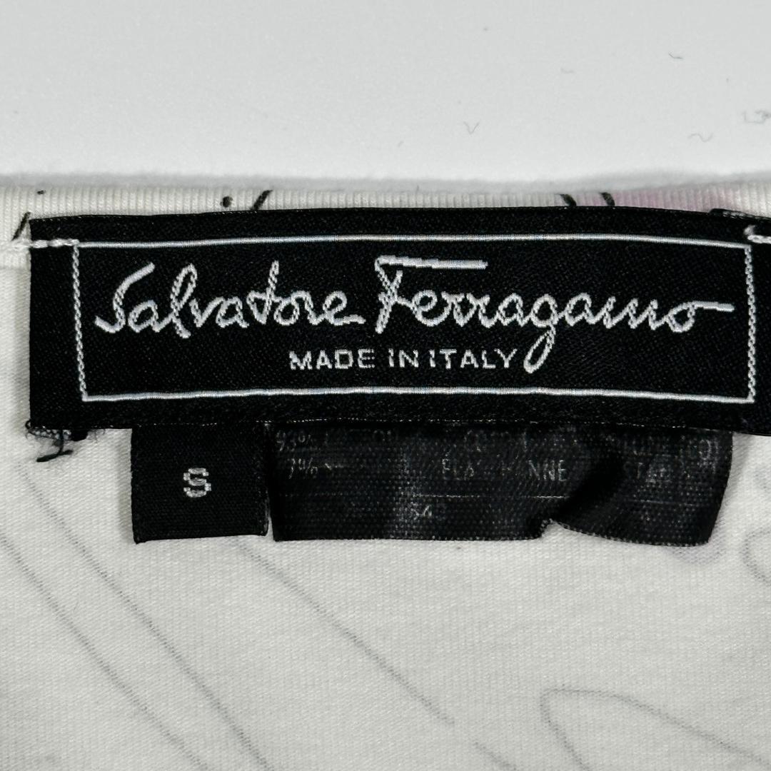 希少　美品　Salvatore Ferragamo 半袖Tシャツ S