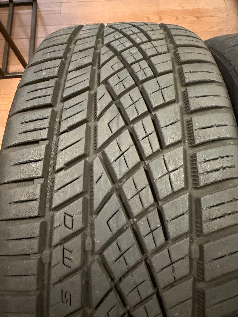 24製造 225/45R18 コンチネンタル 2本 バリ山