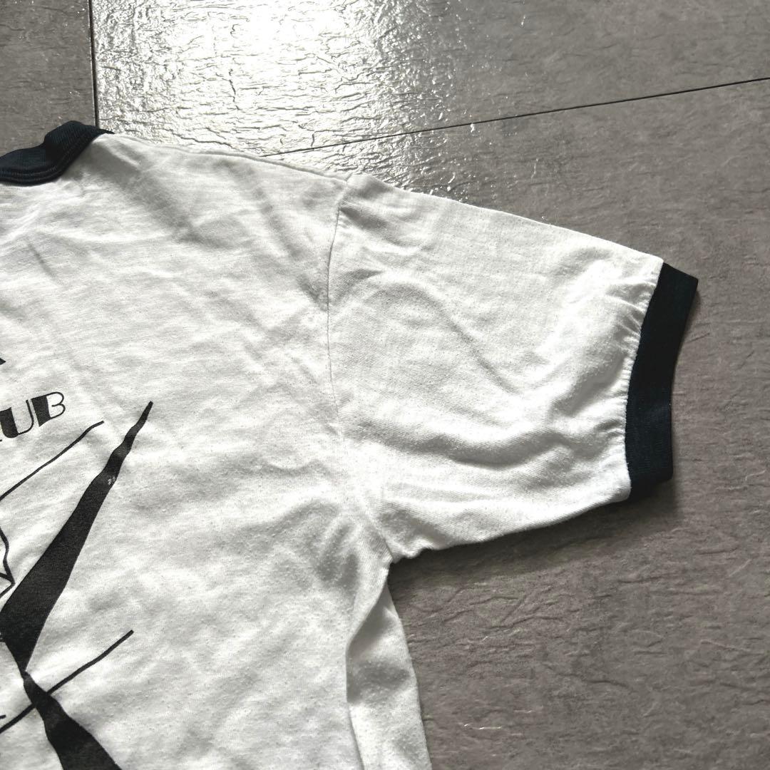 80sヴィンテージclass of '57リンガーTシャツアーティスト似顔絵
