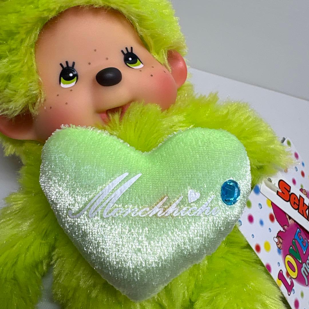 新品 2010年発売 LOVE LOVE モンチッチ グリーン 488
