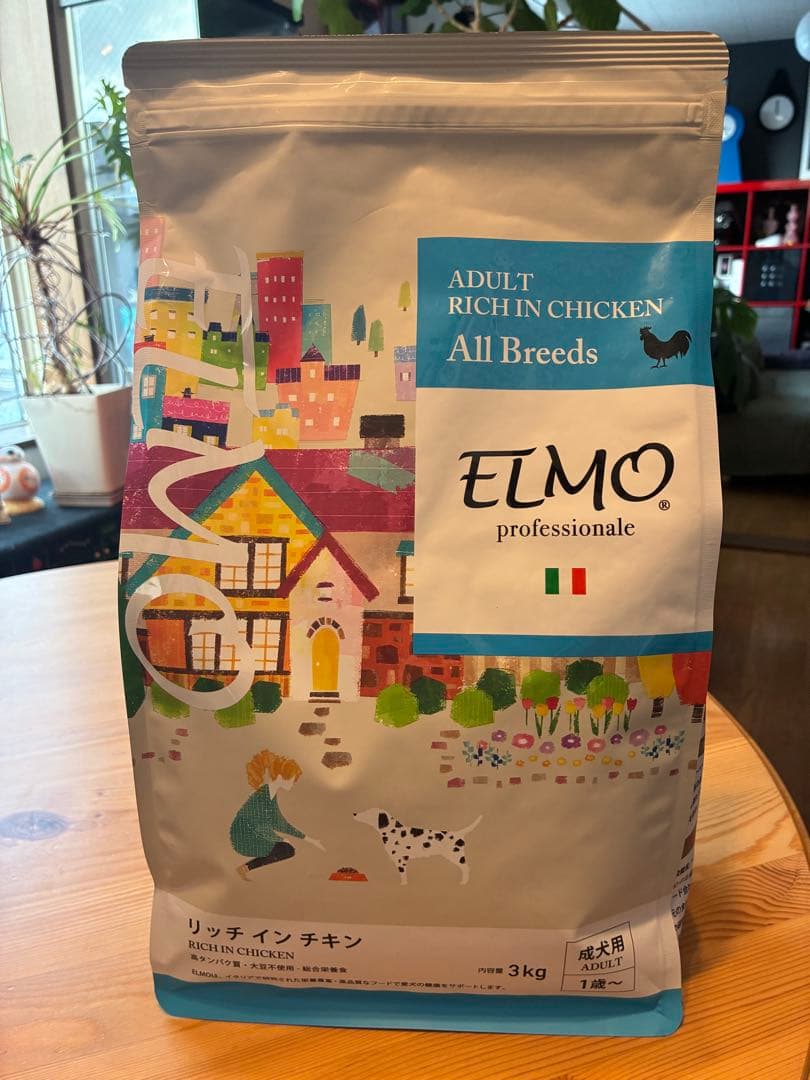 ELMO ドライフード リッチインチキン 800g・3kg