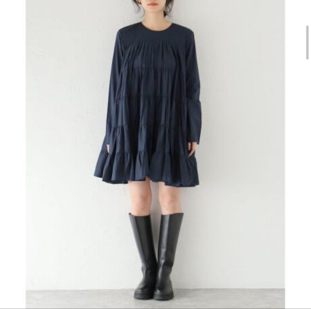 ✨トゥモローランド別注✨Merlette SOLIMAN DRESSワンピース紺