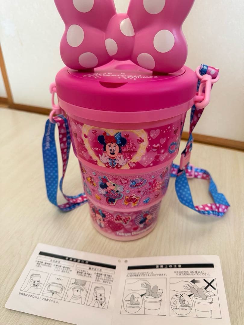 ポップコーンバケット　パルパルーザ　ミニー　ファンダーランド　ディズニー　完売