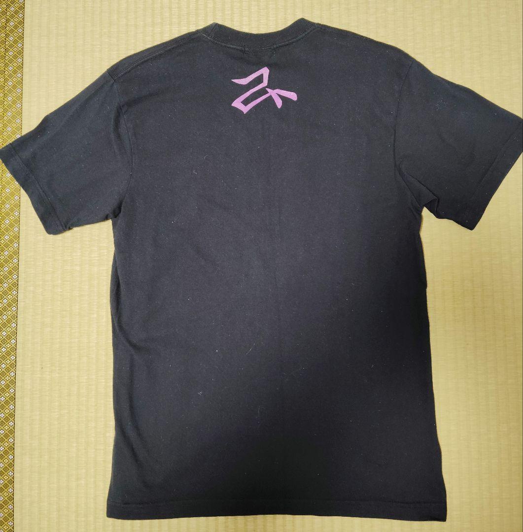 ロ*ン様 グラフィック Tシャツ 黒 サイズL