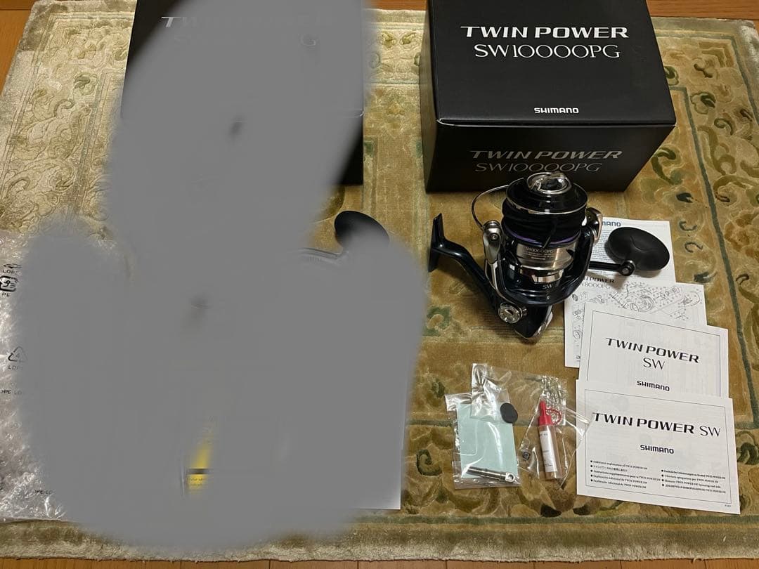 【評価A】シマノ ツインパワーSW10000PG 使用少