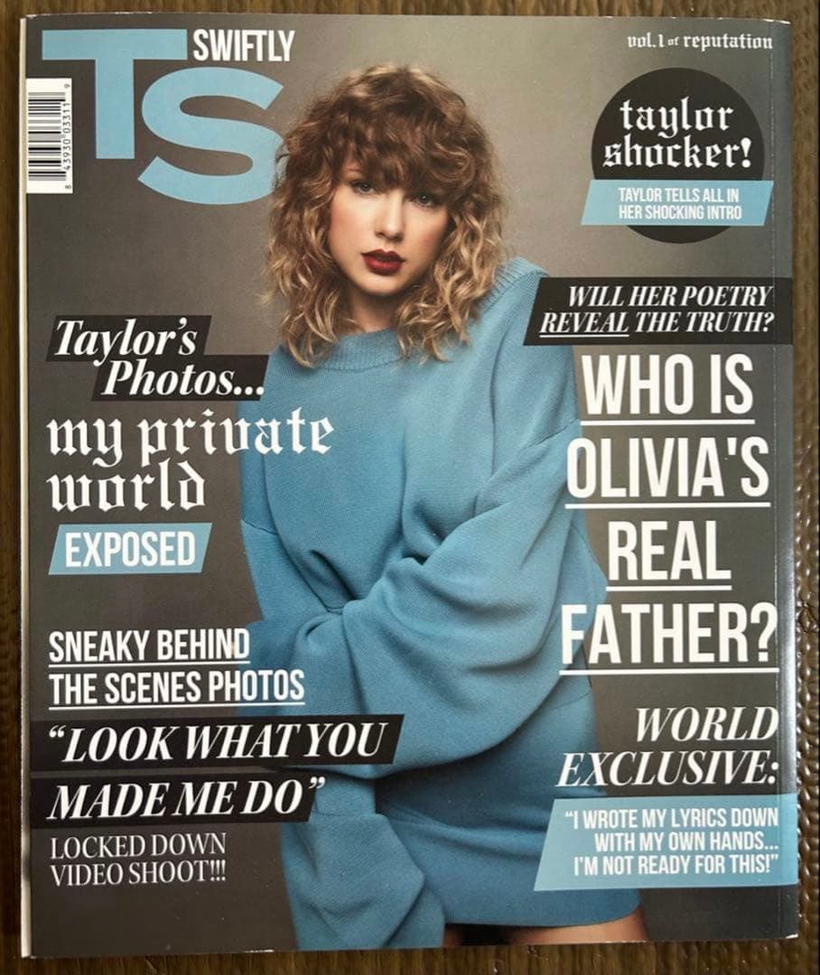 アート・デザイン・音楽 Taylor Swift reputation volume 1
