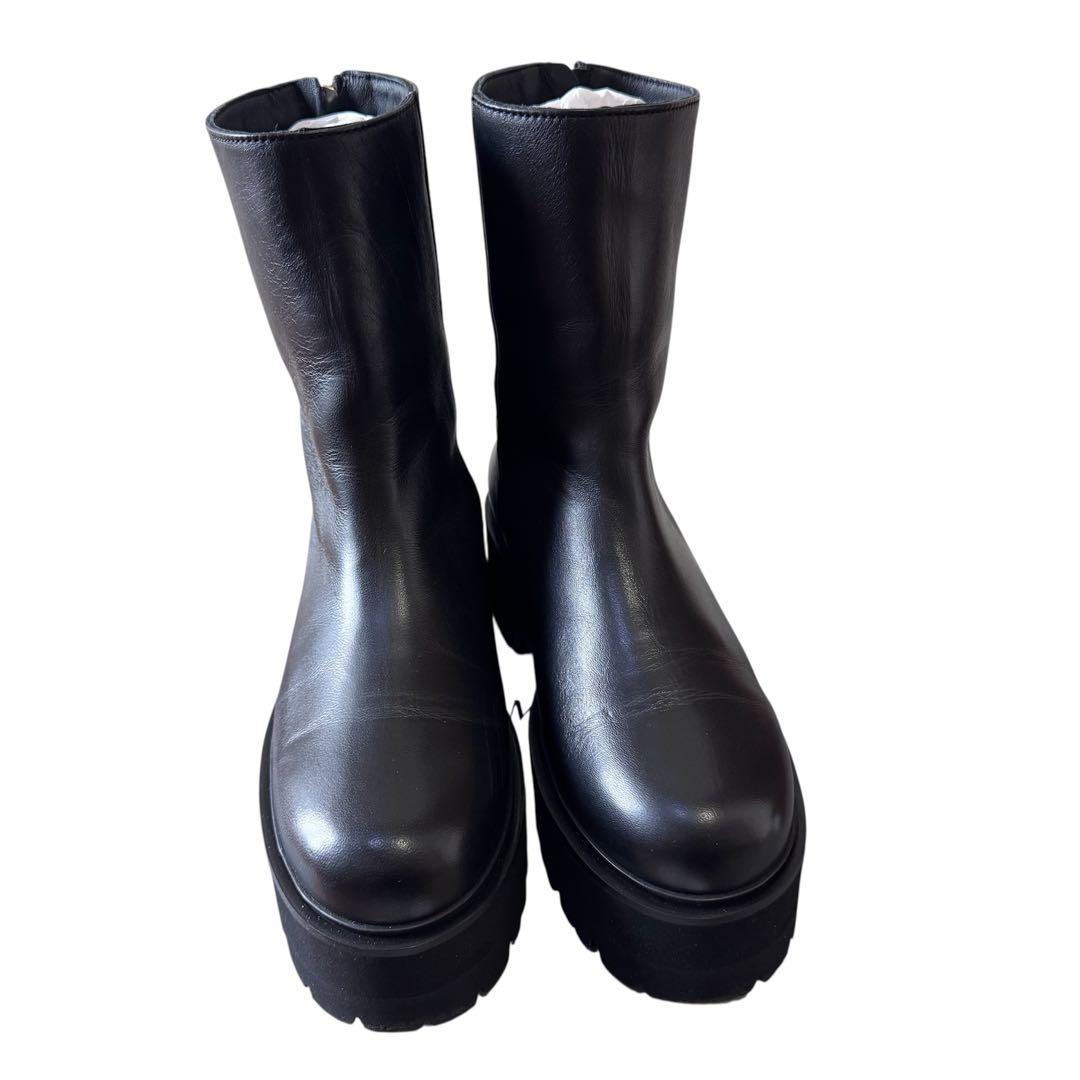 【CAMINAND】VERMEIL par iena別注 ウシロZIPブーツ38