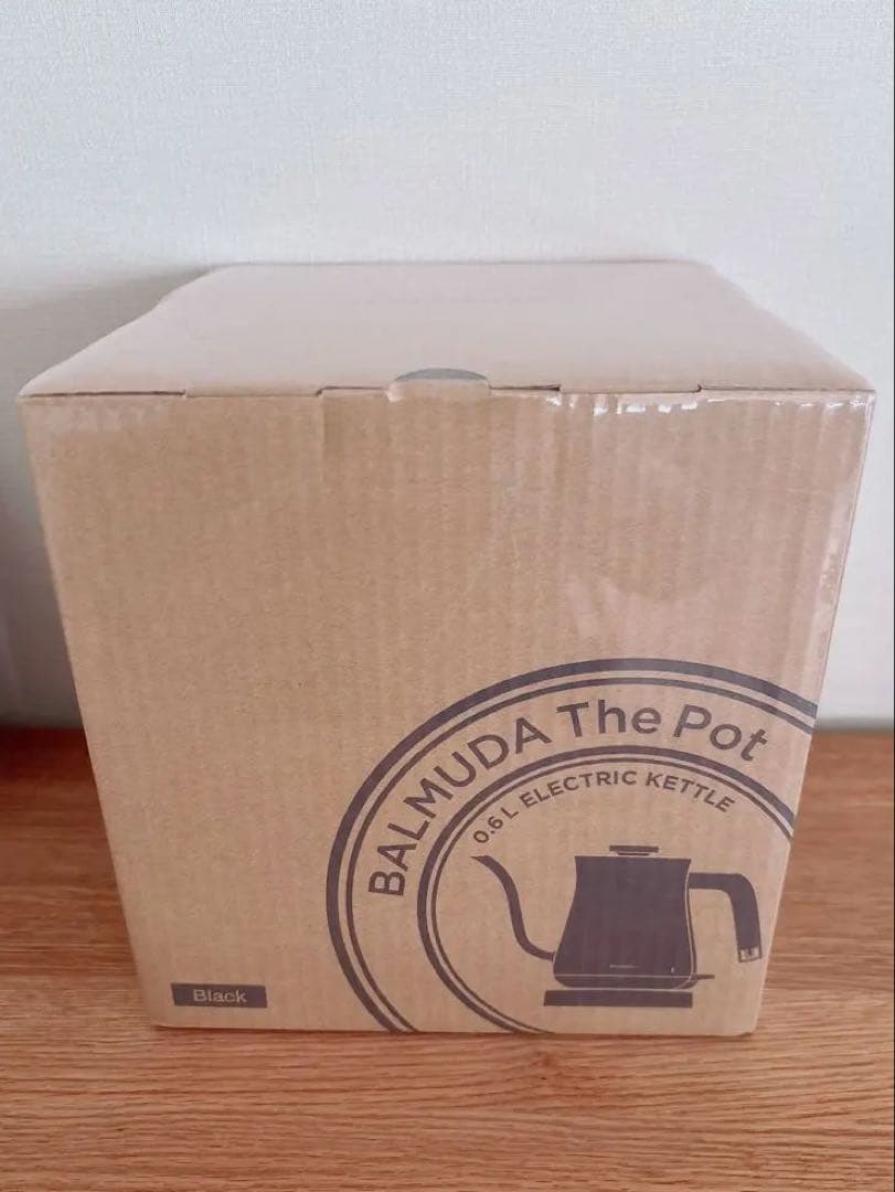 【未開封】BALMUDA The Pot K02A-BK 0.6L