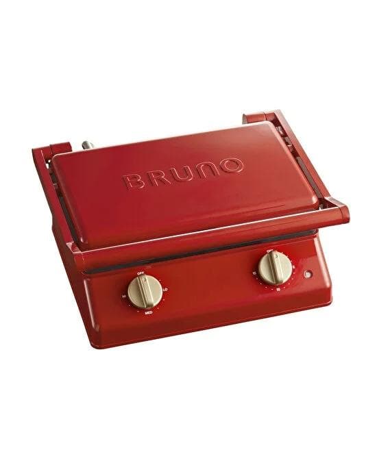 【新品未使用】BRUNO グリルサンドメーカー ダブル レッド
