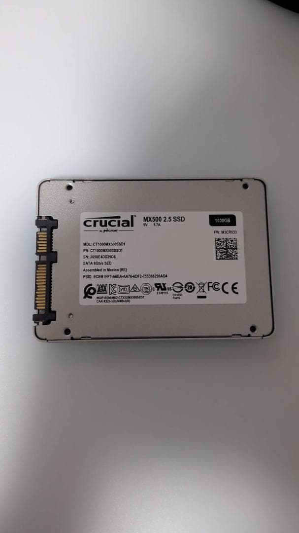 プ*ン様 Crucial MX500 2.5インチSSD 1TB(1000GB)